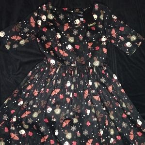 Collectif Amber-Lea Witches Garden Swing Dress XL